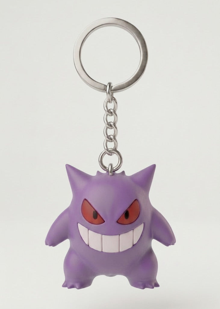 Gengar Pokemon Keychain